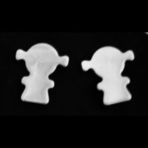 💗 Hypoallergenic Little Girl Earrings Surgical Steel NEW